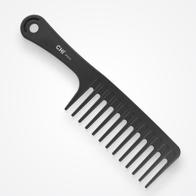 Carbon Wide Tooth Detangling Comb, , large image number null